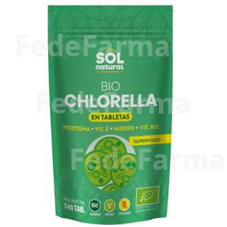 CHLORELLA 140COMP. BIO SOLNATURAL