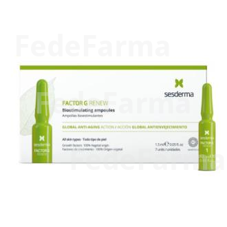 FACTOR G RENEW AMPOLLAS BIOESTIMULANTES 7AMP.1,5ML SESDERMA