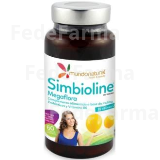 SIMBIOLINE MEGAFLORA (VIENTRE PLANO) 60CAP. MUNDONATURAL