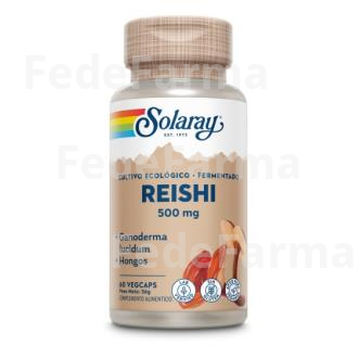 REISHI 500MG. 60CAP.VEG SOLARAY