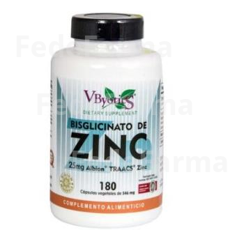 ZINC BISGLICINATO 180CAP. VBYOTICS