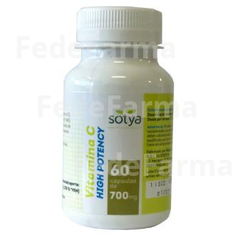VITAMINA C HIGH POTENCY 60CAP. SOTYA