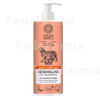CHAMPU DESENREDANTE PARA MASCOTAS 6UDSX400ML. WILDA VETERINARIA