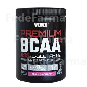 WEIDER BCAA 8:1:1 +L-GLUTAMINA PINK LIMON 500GR WEIDER