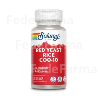 RED YEAST RICE PLUS Q10 60CAP. SOLARAY