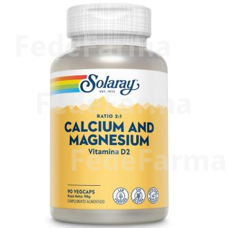 CALCIO/MAGNESIO 90CAP. SOLARAY