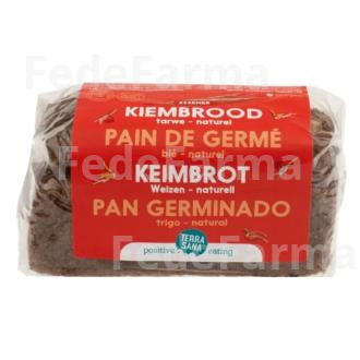 PAN DE TRIGO GERMINADO 400GR. VEGAN TERRASANA