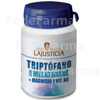TRIPTOFANO CON MELATONINA+MG+VIT. B6 60COMP. ANA MARIA LAJUSTICIA