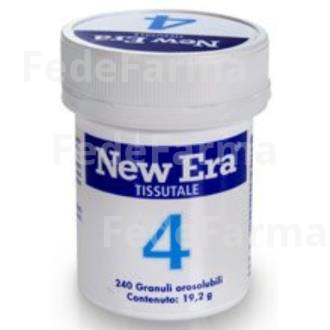 SAL SCHUSSLER Nº4 KALIUM CHLORATUM 240COMP. NEW ERA