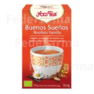 YOGI TEA BUENOS SUEÑOS ROOIBOS 17INFUSIONES YOGI TEA