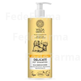 CHAMPU DELICADO PARA MASCOTAS 6UDSX400ML. WILDA VETERINARIA