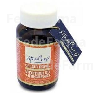 CALCIO CORAL+VIT D3+MG 120CAP. ESTADO PURO TONGIL