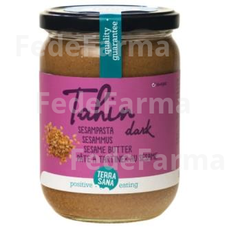 TAHIN DARK TOSTADO 500GR. S/SAL VEGAN TERRASANA