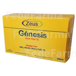 GENESIS DHA TG 1000 OMEGA 3 30CAP. ZEUS