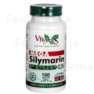 MEGA SILIMARINA 240MG 100CAP. VBYOTICS