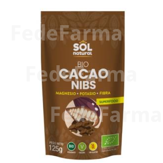 CACAO NIBS 125GR. BIO SOLNATURAL