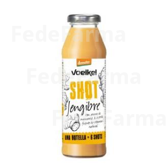 SHOT DE JENGIBRE MANZANA ACEROLA Y LIMON 280ML BIO VOELKEL