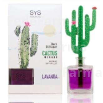 AMBIENTADOR SYS DIFUSOR CACTUS LAVANDA 90ML SYS