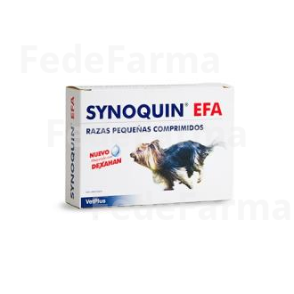 SYNOQUIN EFA R.PEQUENAS 90COMP. VETPLUS VETERINARIA
