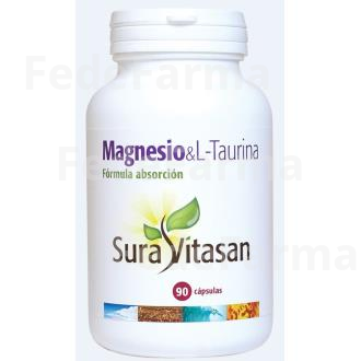 MAGNESIO & L-TAURINA 90CAP. SURA VITASAN