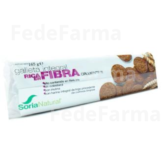 GALLETAS FIBRA INTEGRALES 165GR SORIA NATURAL