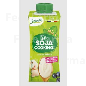 CREMA DE SOJA PARA COCINAR 200ML. BIO VEGAN SOJADE
