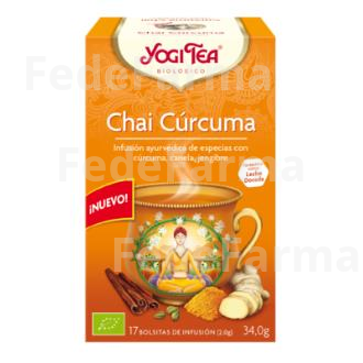 YOGI TEA CHAI CURCUMA 17INFUSIONES YOGI TEA