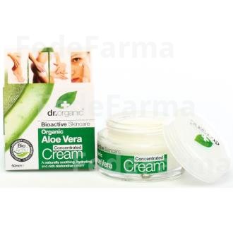 CREMA CONCENTRADA ALOE VERA ORGANICO 50ML. DR. ORGANIC