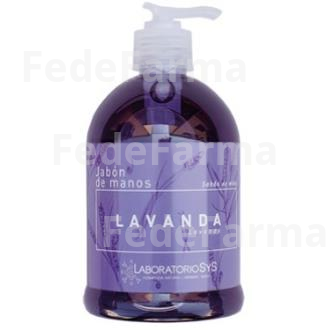 JABON MANOS LAVANDA PACK 6X500ML. SYS