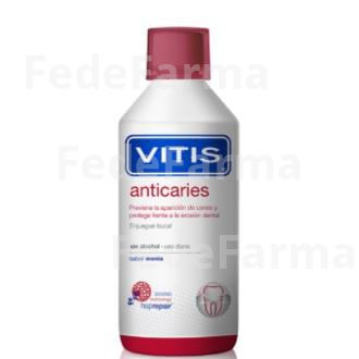 VITIS ANTICARIES COLUTORIO 500ML. VITIS