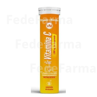 VITAMINA C + ZINC 20COMP.EFERV. YNSADIET
