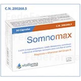 SOMNOMAX 30CAP. VITALFARMA