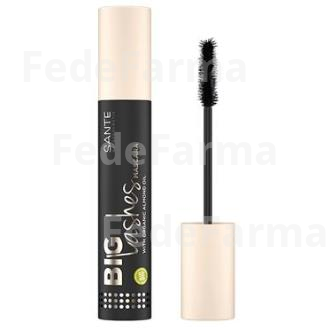 MASCARA DE PESTAÑAS BIG LASHES 01 BLACK 10ML. SANTE NATURKOSMETIK