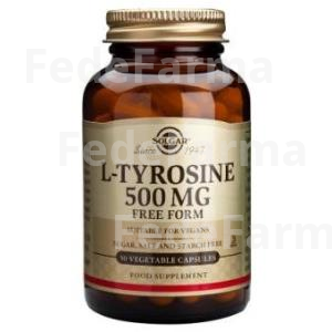 L-TIROSINA 500MG. 50CAP. SOLGAR