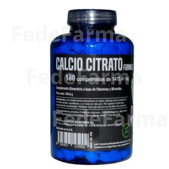 CALCIO CITRATO FORMULA 180COMP. VBYOTICS