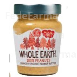 CREMA DE CACAHUETE CRUJIENTE 227GR. BIO WHOLE EARTH
