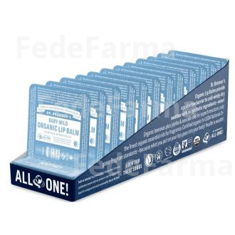 LAPIZ LABIAL BEBE NEUTRAL PACK 12UD.X 4GR. DR. BRONNER`S