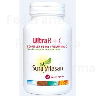 ULTRA B COMPLEX + VIT. C 60CAP. SURA VITASAN