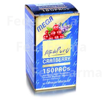 CRANBERRY MEGA150 PACS  40CAP. ESTADO PURO TONGIL