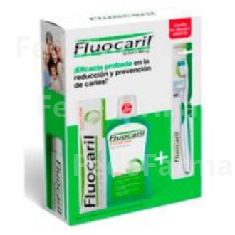 FLUOCARIL BI-FLUORE PASTA + COLUTORIO + CEPILLO FLUOCARIL