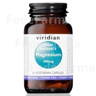 MAGNESIO ALTA POTENCIA 300MG. 30CAP.VEG. VIRIDIAN