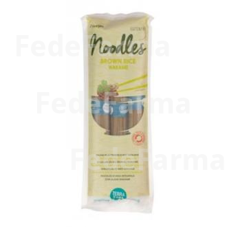 FIDEOS DE ARROZ NOODLES INTEGRAL CON WAKAME 250GR. TERRASANA