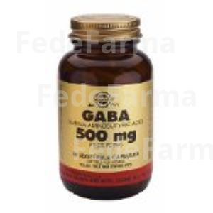 GABA 500MG. 50CAP. SOLGAR