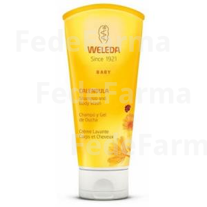 CHAMPU Y GEL DE DUCHA DE CALENDULA 200ML. WELEDA
