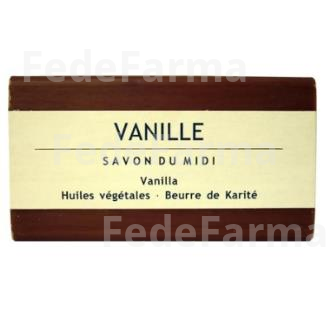 JABON EN PASTILLA DE VAINILLA 100GR. BIO SAVON DU MIDI