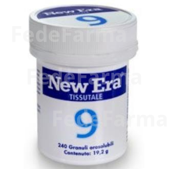 SAL SCHUSSLER Nº9 NATRIUM PHOSPHORICUM 240COMP. NEW ERA