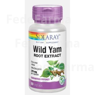 WILD YAM (MEXICAN YAM) 60CAP. SOLARAY