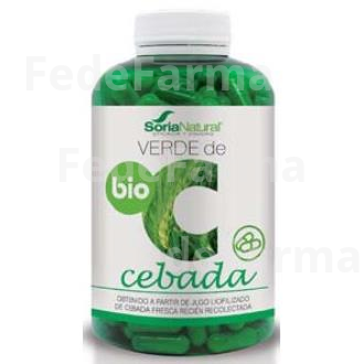 VERDE DE CEBADA 240CAP. SORIA NATURAL