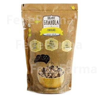 GRANOLA DE CHOCOLATE 300GR.  BIO SG VEGAN ZEALIA