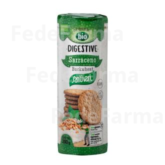 GALLETAS DIGESTIVE SARRACENO 200GR. BIO SANTIVERI